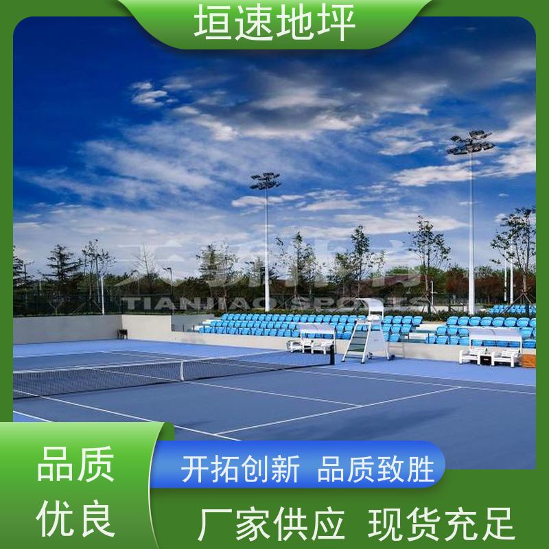 垣速体育 户外运动地板 专业制作 橡胶场地 篮球场建造