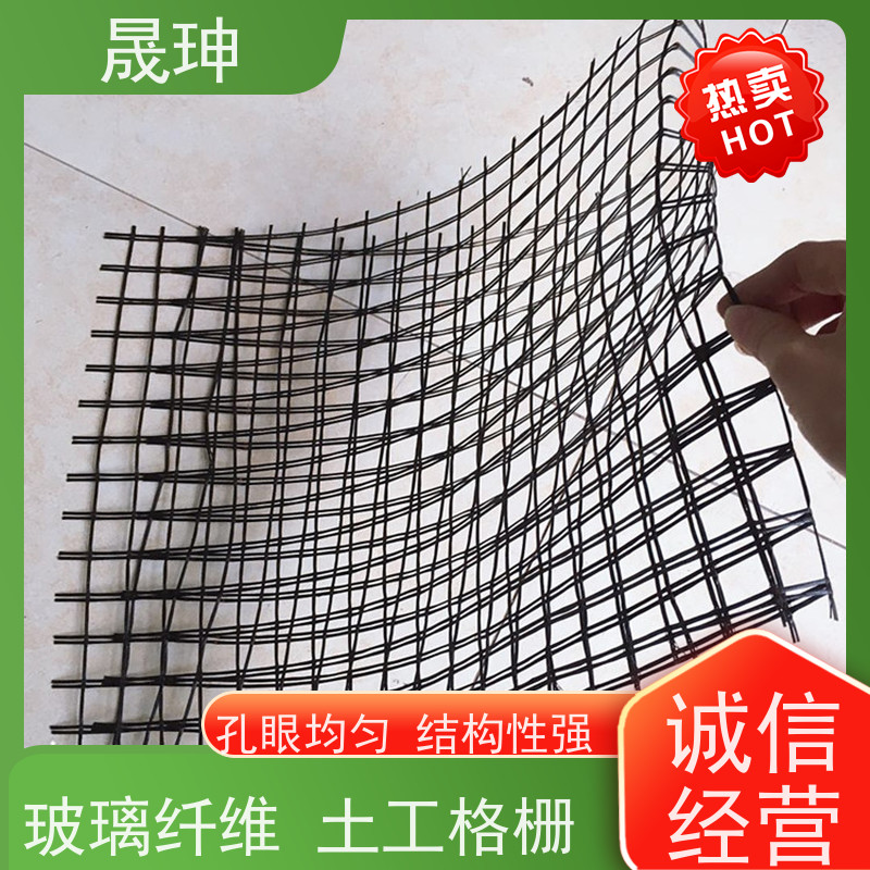 晟珅 全国供应 玻纤土工格栅 使用时间长 货源充足