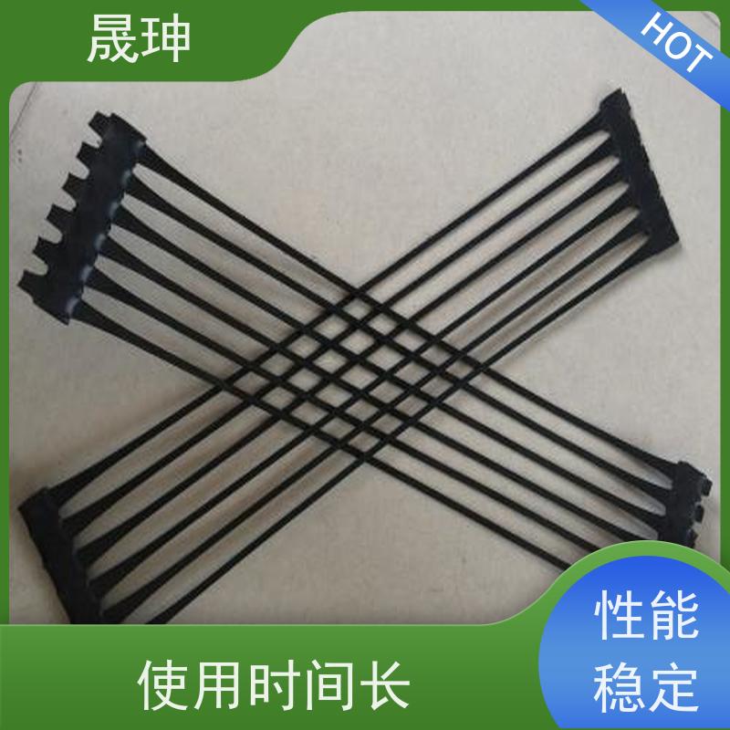 晟珅 长期供应 单向塑料拉伸土工格栅 应用广泛 货源充足