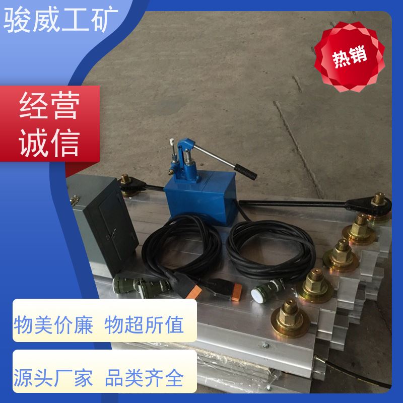 修复效果好 1400*1000 电加热胶带硫化机 水压泵 温度均匀