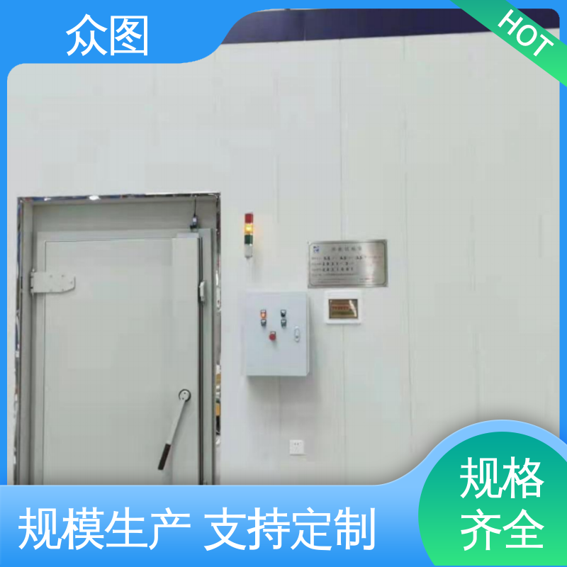 成品出厂发货 封闭式屏蔽门 等级高 屏蔽性能强
