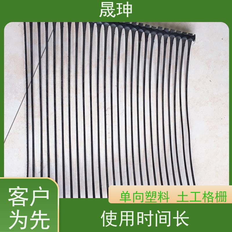 晟珅 实力厂家 单向土工格栅 使用时间长 性价比高