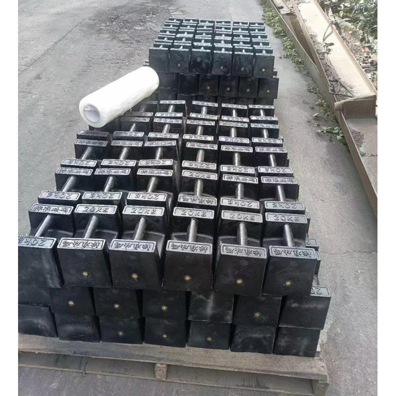 标准砝码100kg 灰口铁 锁型 一百公斤铸铁配重块 规格齐全