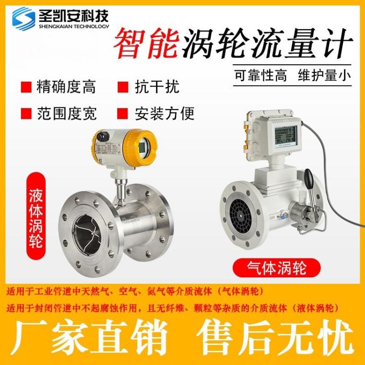法兰液体涡轮流量计贸易结算精度高高压测量防爆数据10年不丢防爆