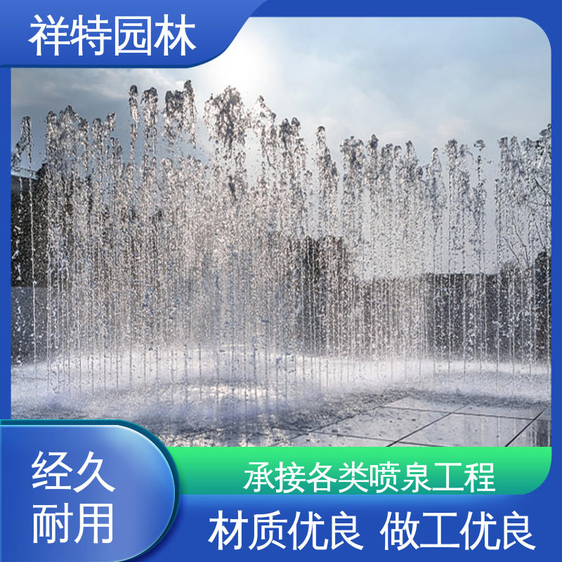 远程指导 音乐喷泉设计 水景工程施工 操作简单 祥特园林