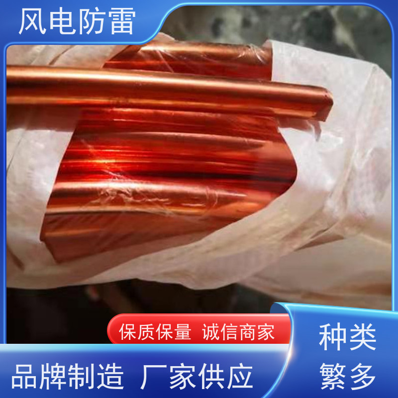 风电防雷 50*5mm镀铜扁钢 规格齐全 可定制 石 墨材料阻值低