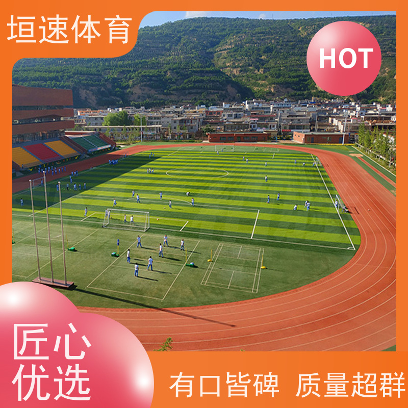 垣速 校园健身步道施工 epdm塑胶球场地面 耐候性：3000 基础做法
