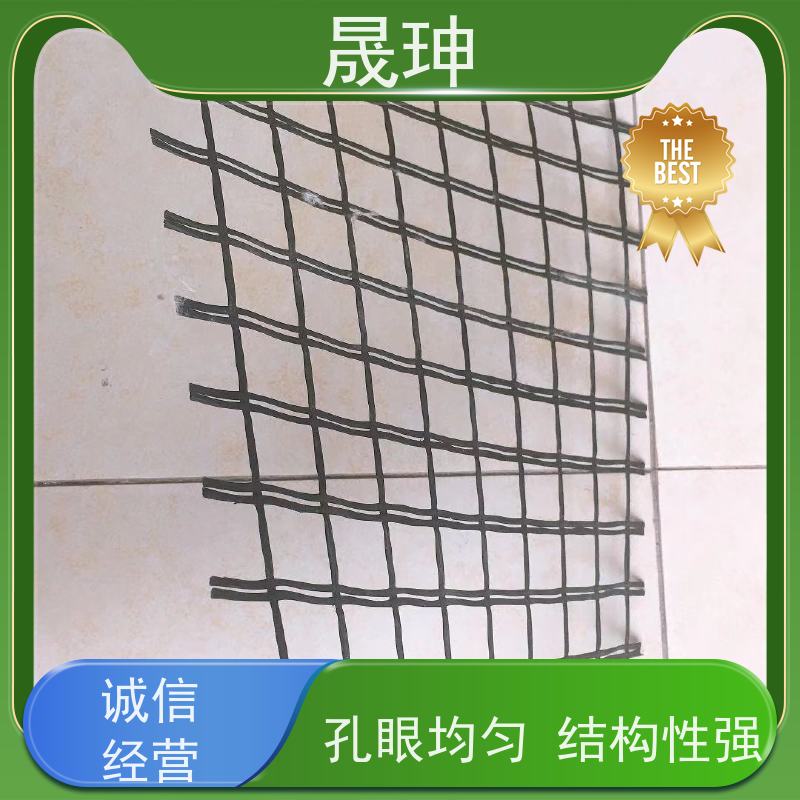 晟珅 实力厂家 玻纤土工格栅 不易变形 货源充足