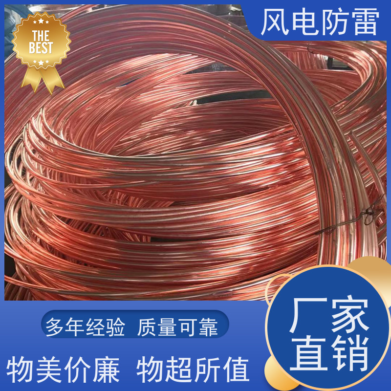 风电防雷 阻非 金 属材料 稳定导电性 可批发 50*5mm镀铜扁钢