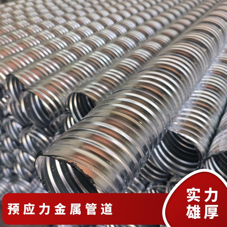 恒建 桥梁预应力塑料波纹管 房建大口径预埋管 环刚度高