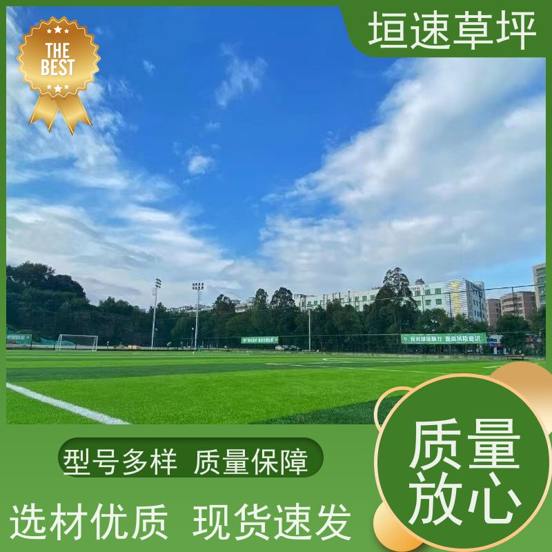 垣速草坪 足球场 人造草 施工建设 耐水性漆膜不起泡