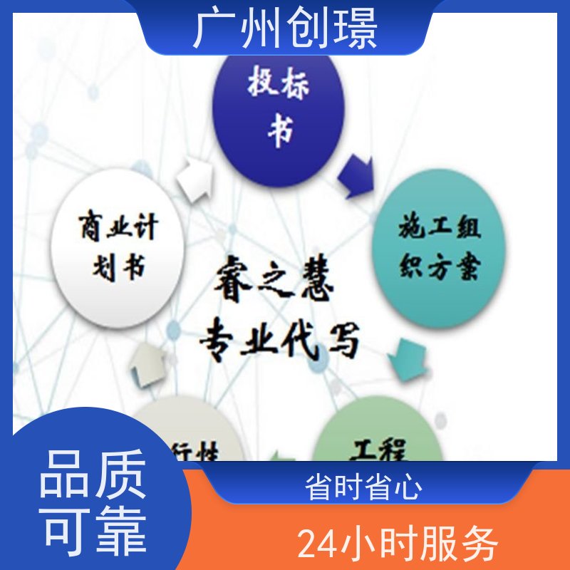 创璟 市政工程 标书制作公司 24小时服务 满意付款