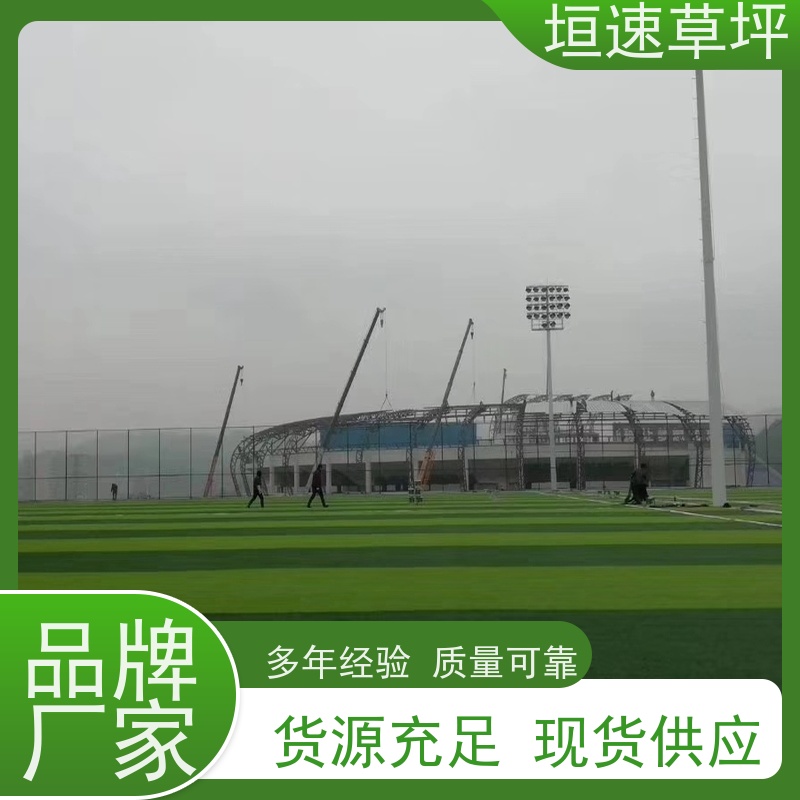 垣速草坪 八人制足球场 搭建 设计方案 含胶量20 粘合力强