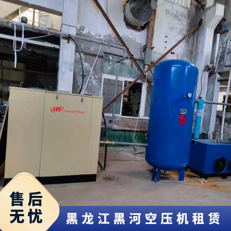 黑 河空压机租赁 9-27立方中高压空气压缩机出租出售 功率强劲