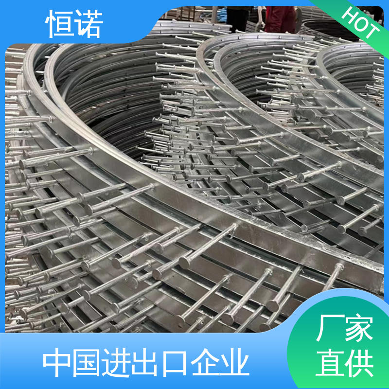 恒诺 坚固耐用 按图定做 实体厂家 弧形接触网预埋槽道