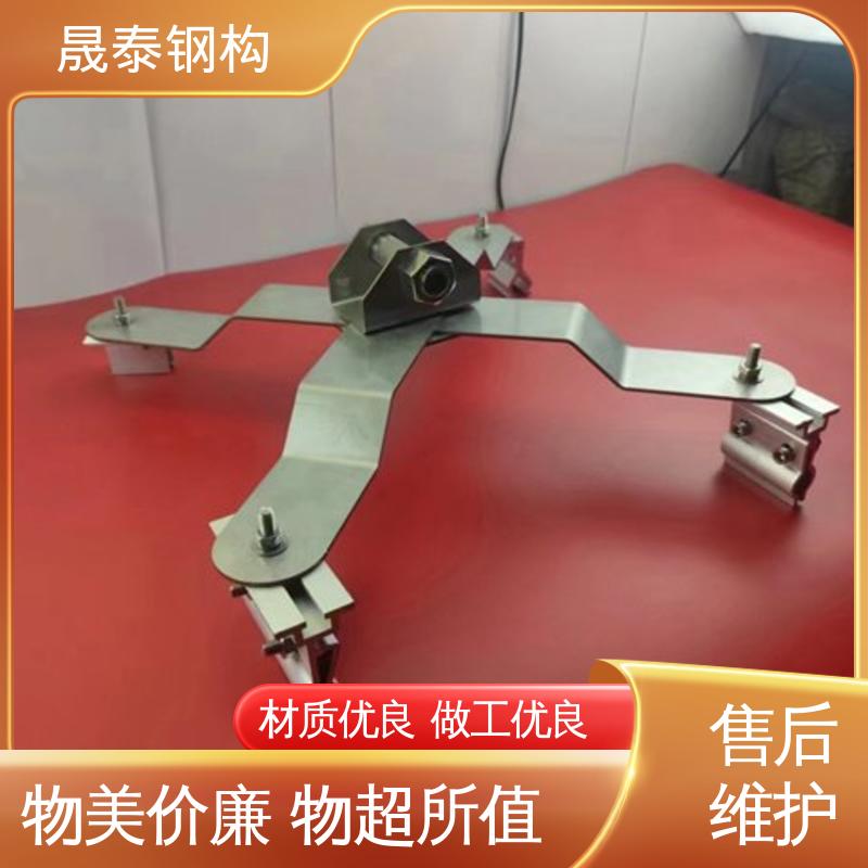 晟泰 可定制 X型水平生命线装置 临边作业 钢结构防坠落系统
