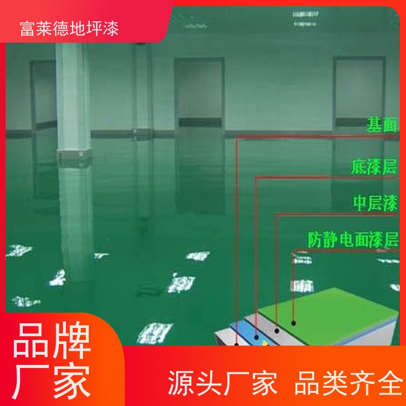 丙烯酸球场室内室外网球篮球羽毛球场地地坪漆游乐场地面材料施工
