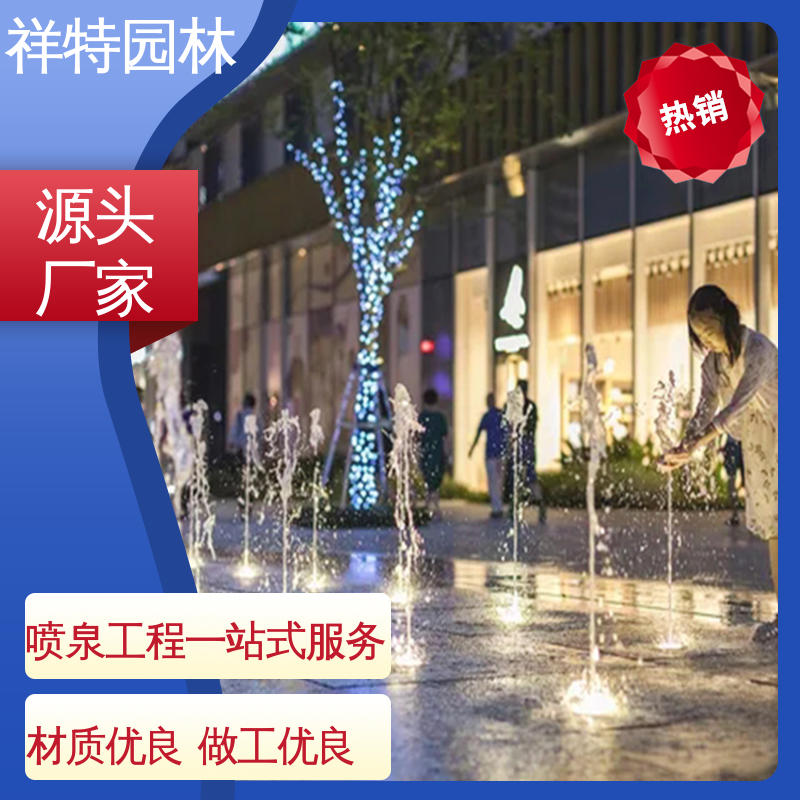 祥特园林 大型广场水幕景观 水池音乐喷泉 球形喷嘴 贴心售后