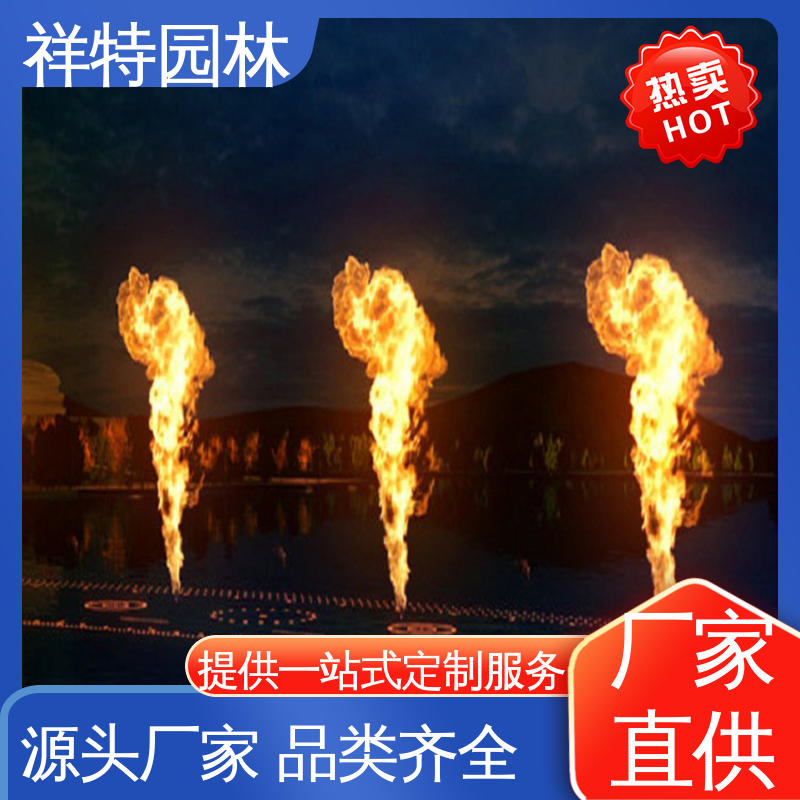 祥特园林 水景工程施工 经久耐用 不易磨损 DMX512喷泉