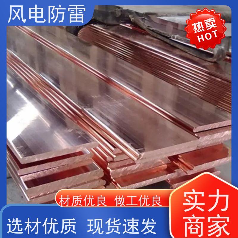 风电防雷 厂 家出售 价美物优 阻非 金 属材料 铜覆钢扁钢40*4mm