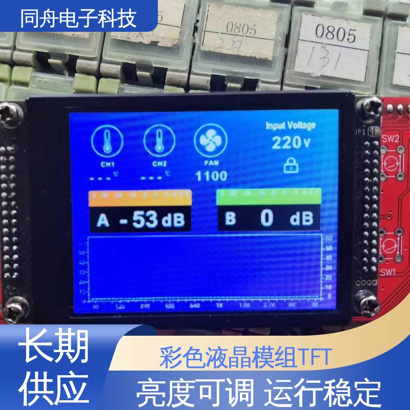 同舟电子 4.3寸 图形点阵屏 LCD 用于仪器仪表 亮度可调