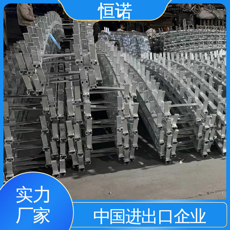 高强度耐腐蚀 长度可选 热轧带齿预埋槽道 恒诺