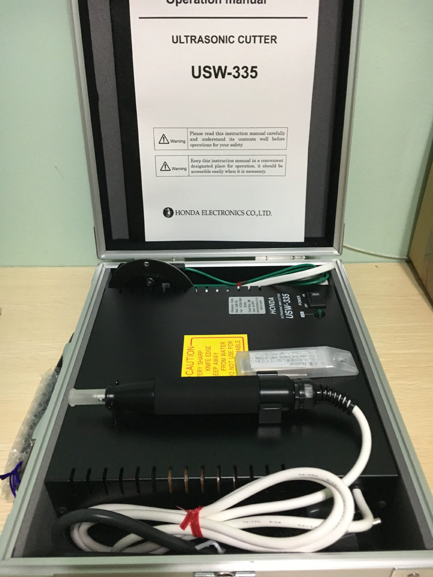 日本HONDA本多超声波切割机USW-335TI进口切割刀USW-335