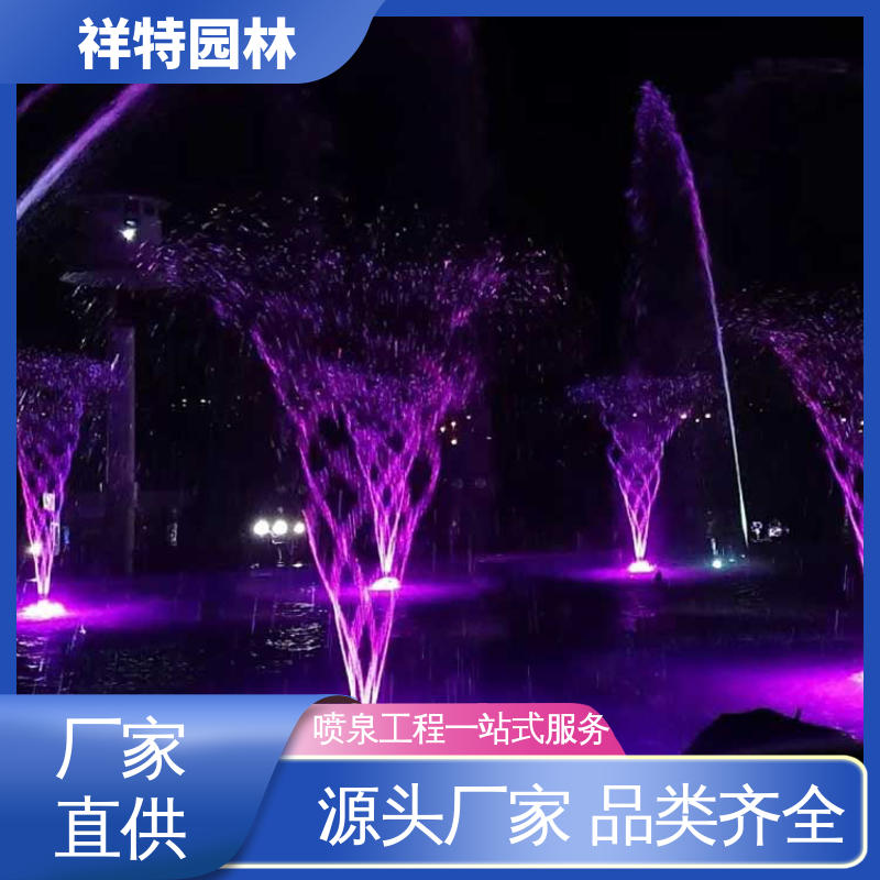 祥特园林 工艺精良 款式多样 水景工程施工 水池音乐喷泉