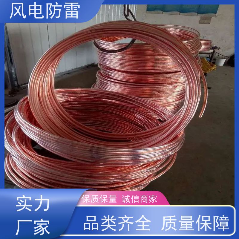 风电防雷 -7*70镀铜扁钢 性能稳定 使用安全 阻非 金 属材料