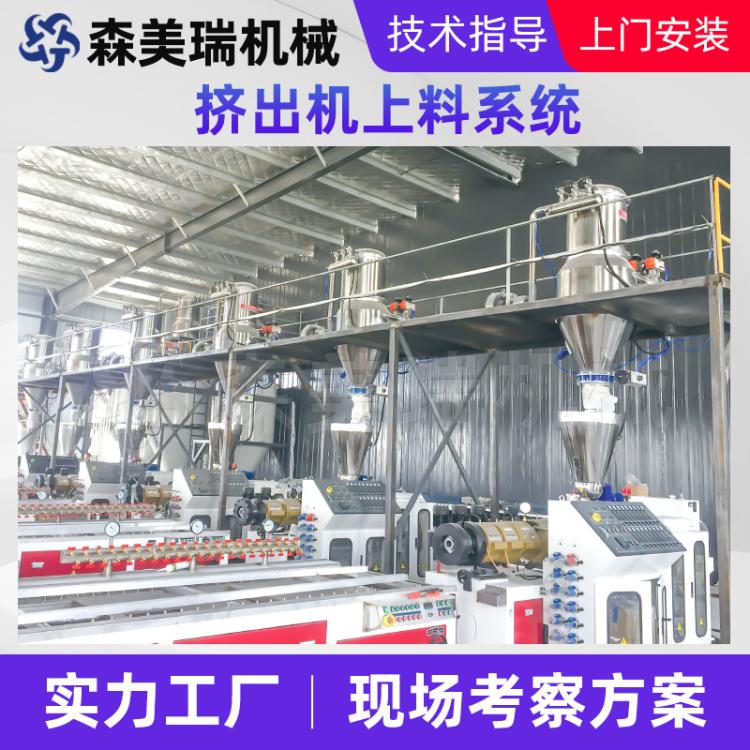 【白狮机械】挤出机上料系统 PLC全线控制 拉丝机单丝成型好