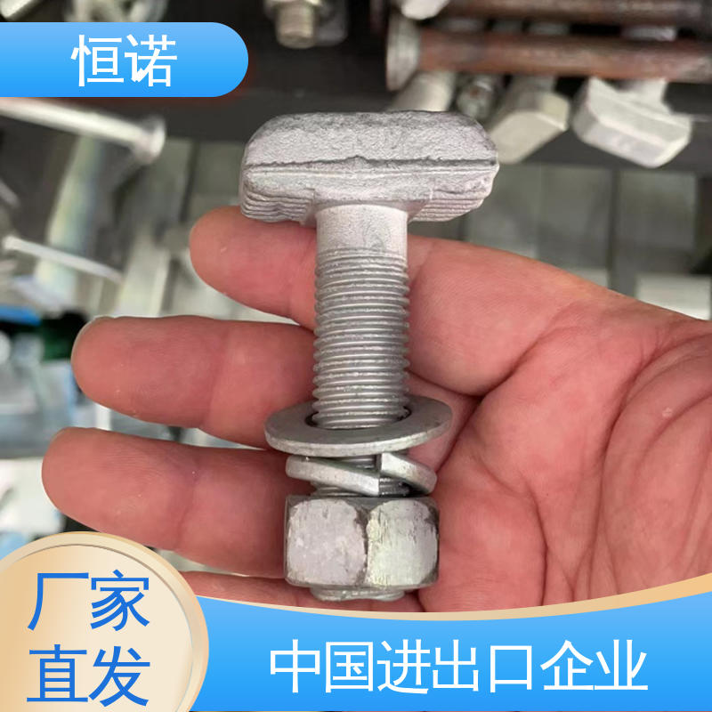 恒诺 可寄样品 源头工厂 管廊支架配件T型螺栓 抗拉耐腐蚀