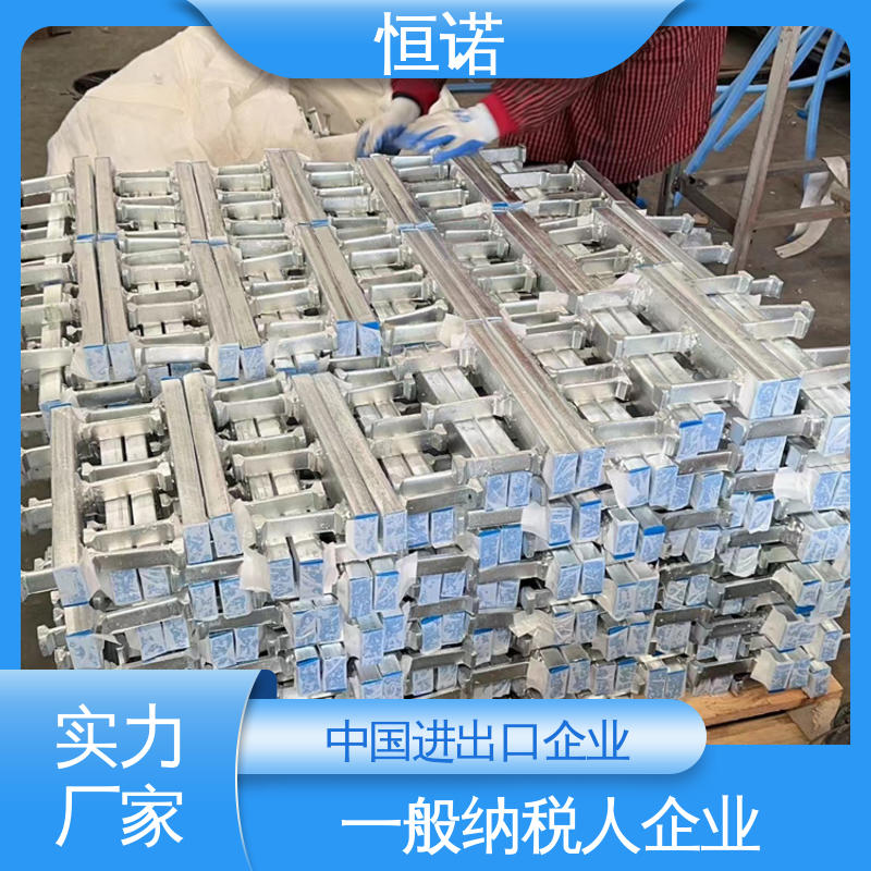 玻璃幕墙预埋件 装置便捷防腐性好 可寄样品 实体厂家 恒诺