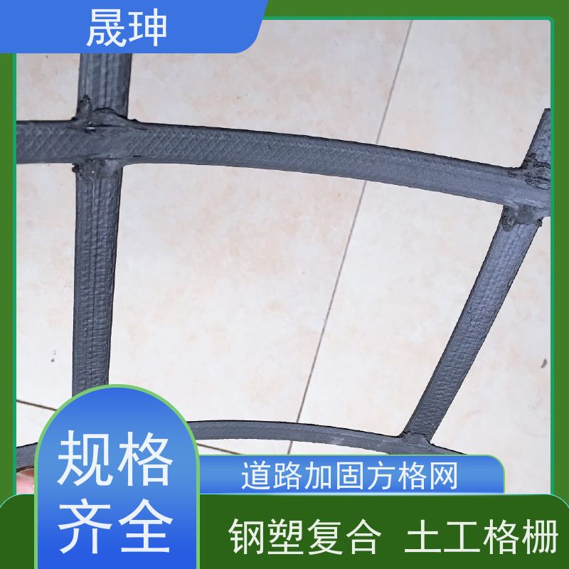 晟珅 钢塑复合土工格栅 强度大 蠕变小 库存充足