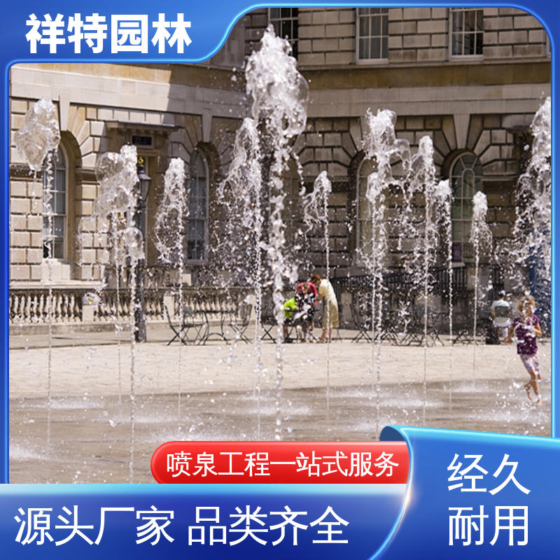 祥特园林 公园水景设备 旱式音乐喷泉 维护方便 远程指导