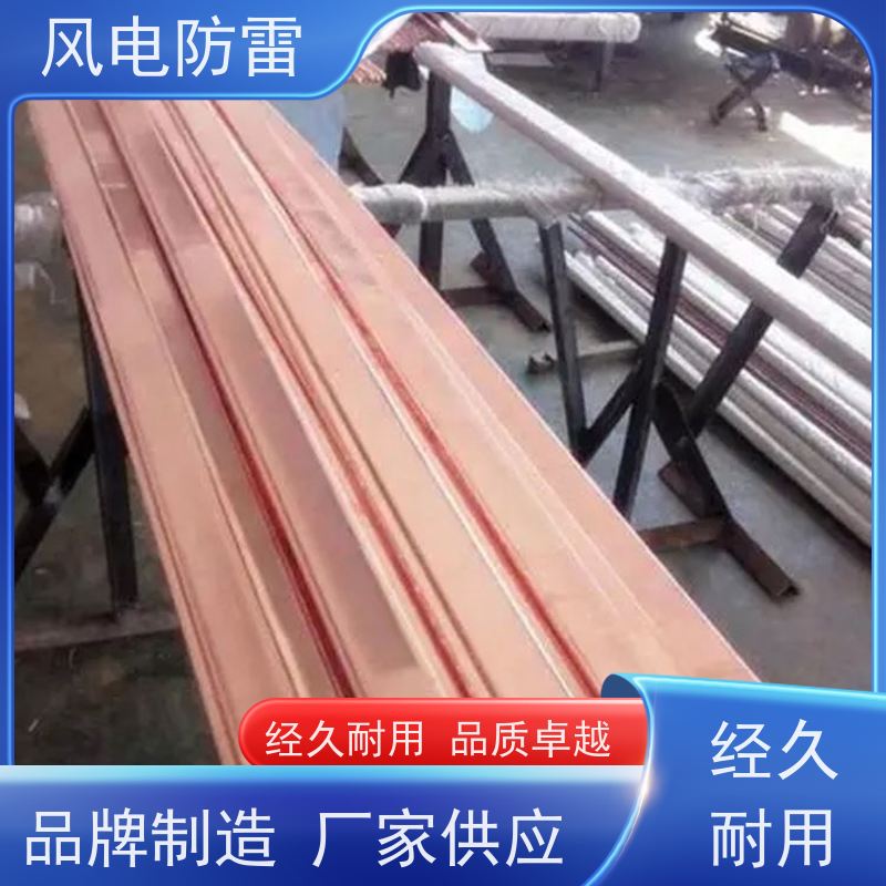 风电防雷 Φ14.2*2500mm镀铜接地棒 稳定导电性 可批发 降 阻效果好