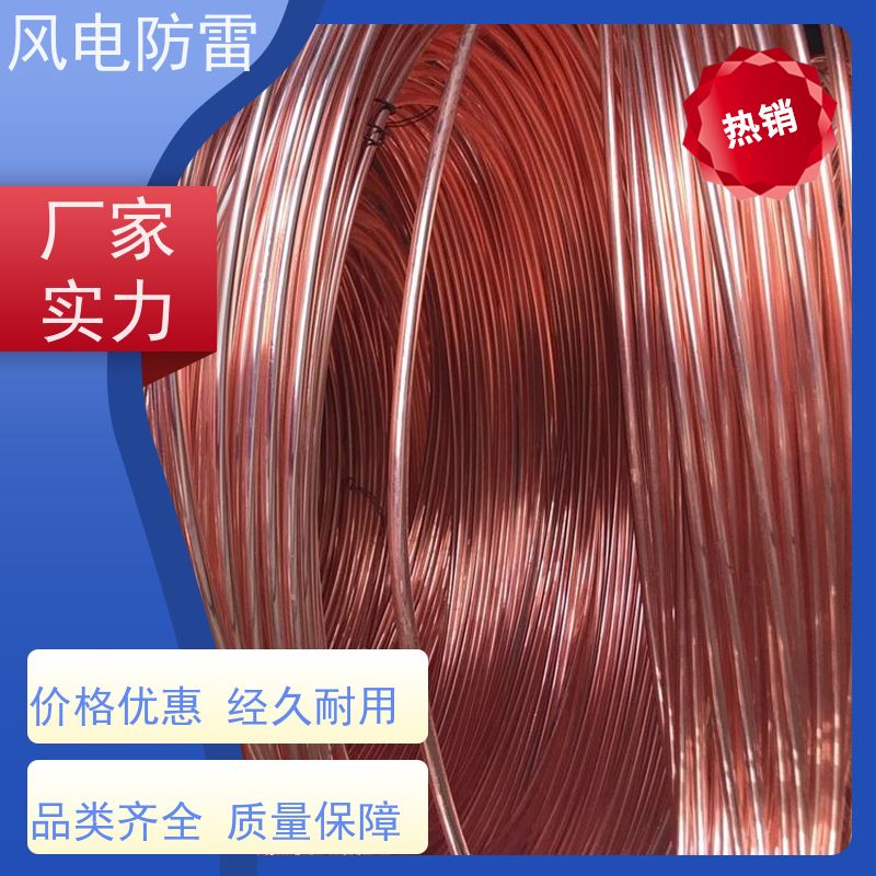 风电防雷 质量保障 可按需定做 非 金 属石 墨选材 铜包钢接地圆线10mm