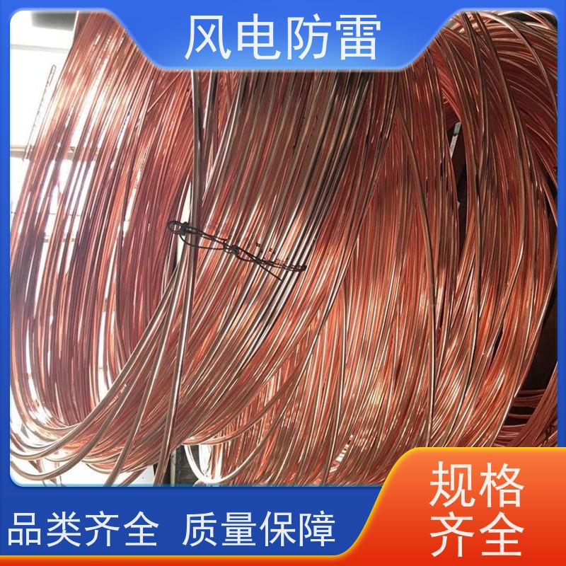 风电防雷 支持定做 延长使用寿命 特殊非 金 属材料 40*4mm镀铜扁钢