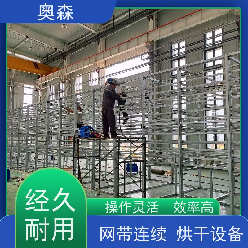 奥森 食品中草药网带式干燥设备 粮食烘干机 操作灵活 效率高 品质可信