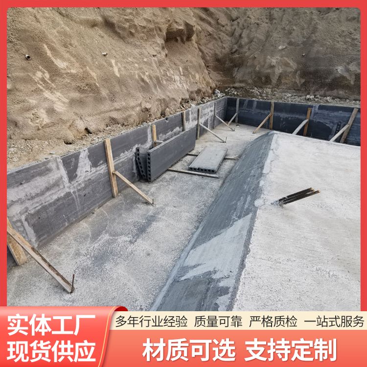  空心预制水泥板代替砖胎膜厂家批发 抗震好 工厂批发
