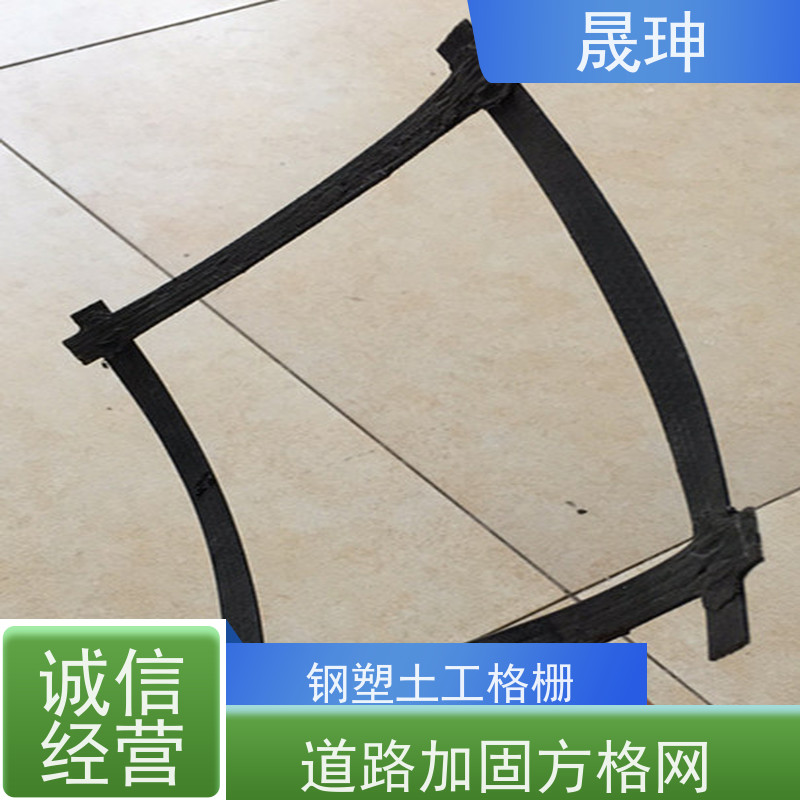 晟珅 钢塑格栅 公路路基加筋 挡土墙护坡 全国供应