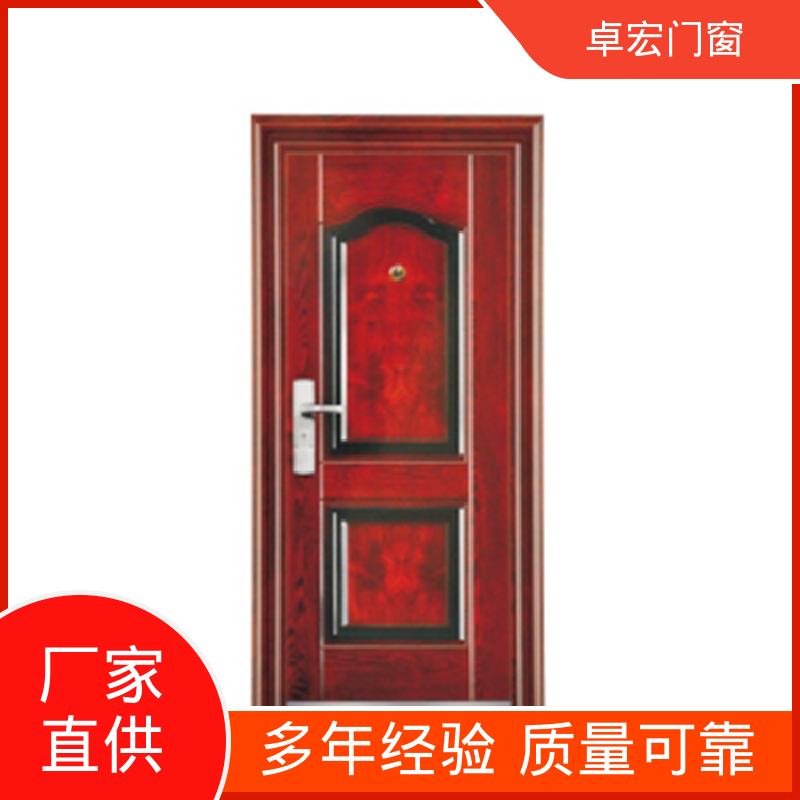 卓宏门窗公共场所丙级钢质防火门隔音降噪消防通道门厂家供应