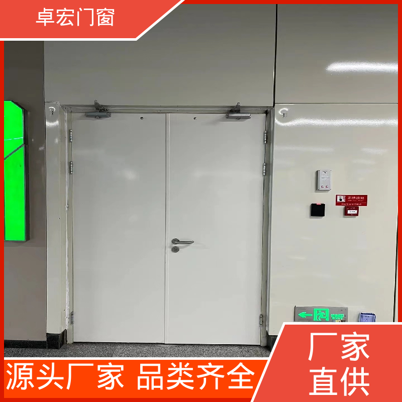 卓宏门窗304不锈钢乙级木质防火门隔火阻燃严选材质厂家供应