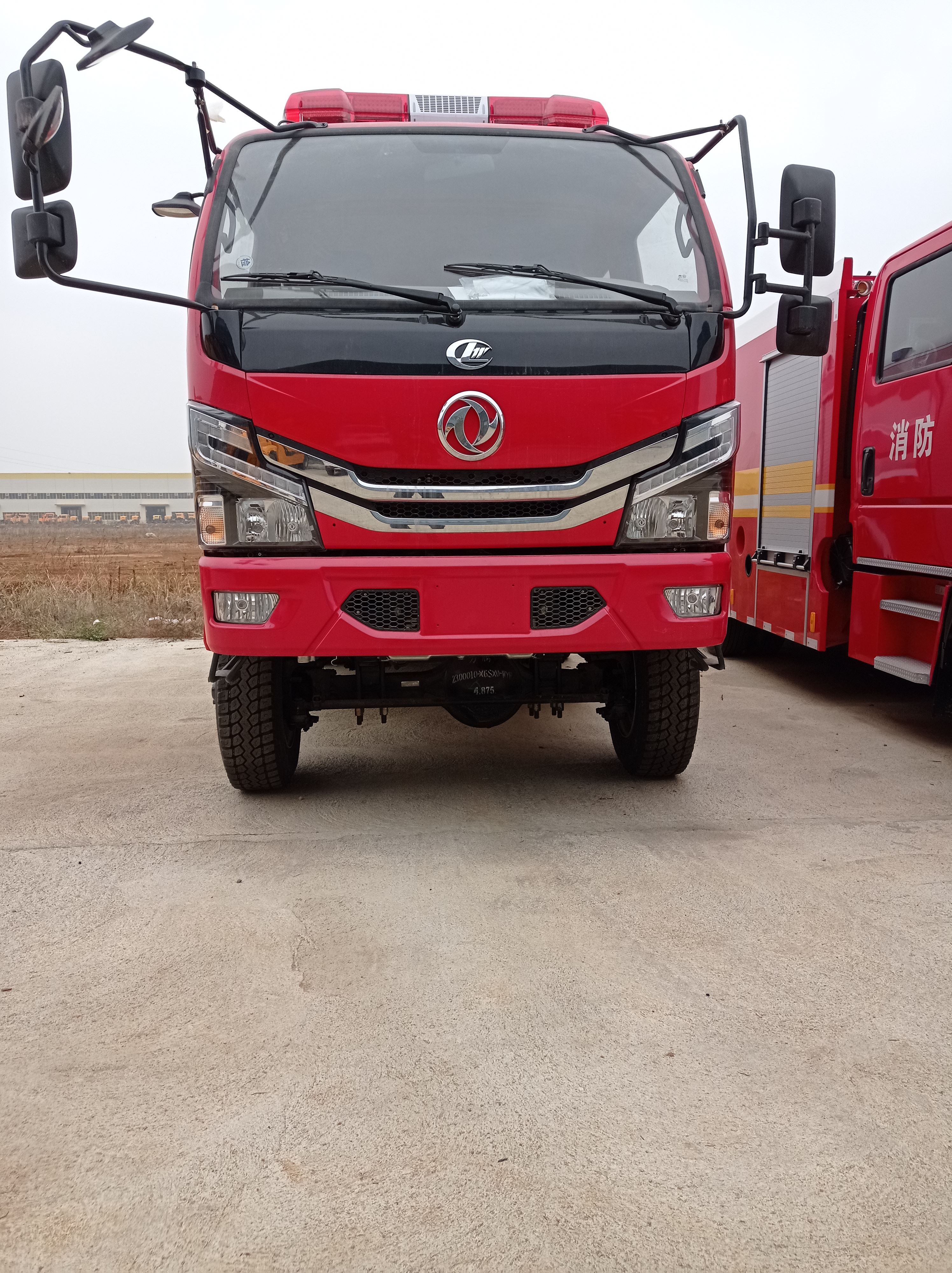 程力 五十铃消防车 大功率发动机出勤速度快 机动灵活，出勤快捷