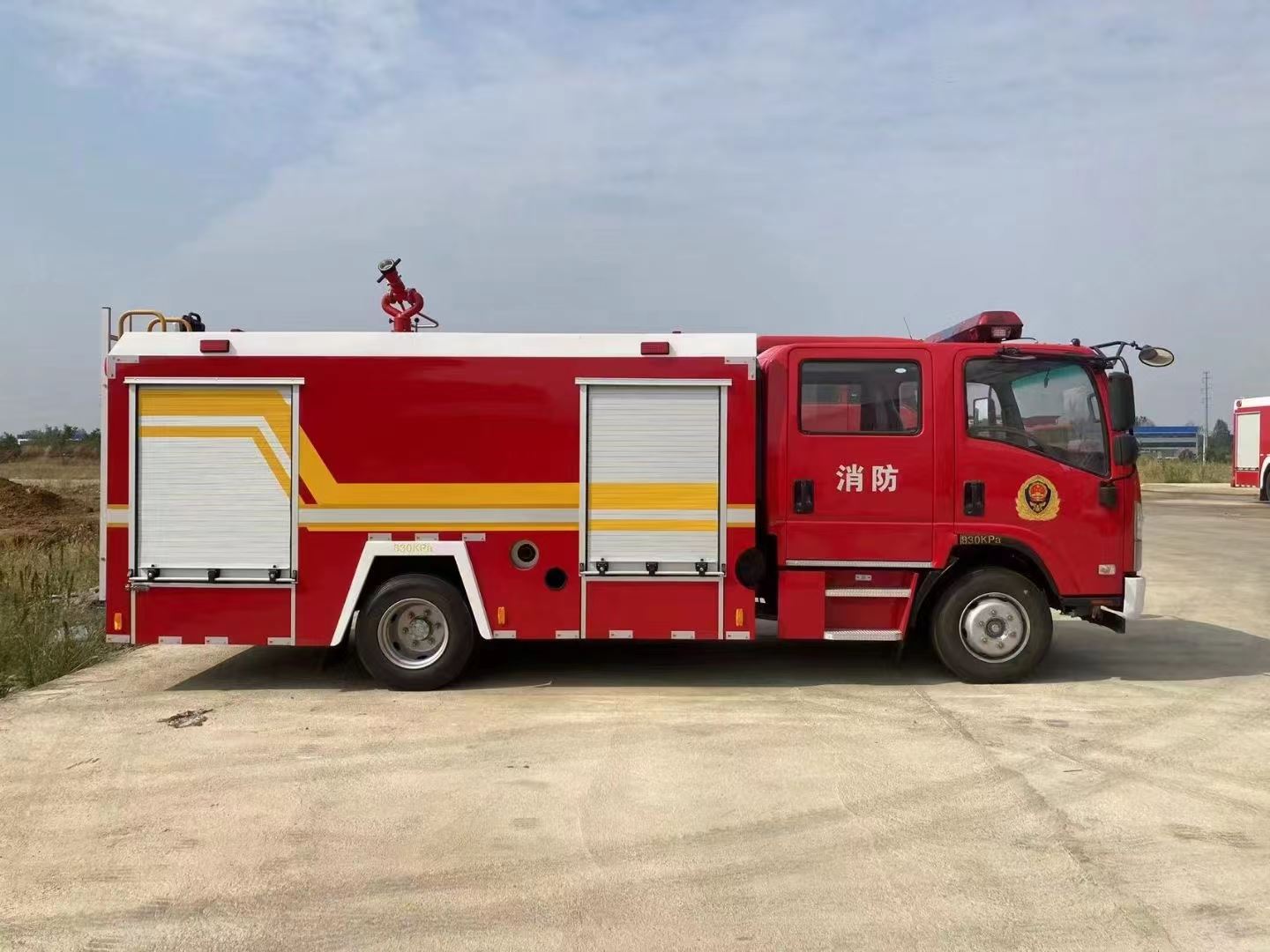 程力 模块化消防车 高中低压泵射程更远 机动灵活，出勤快捷