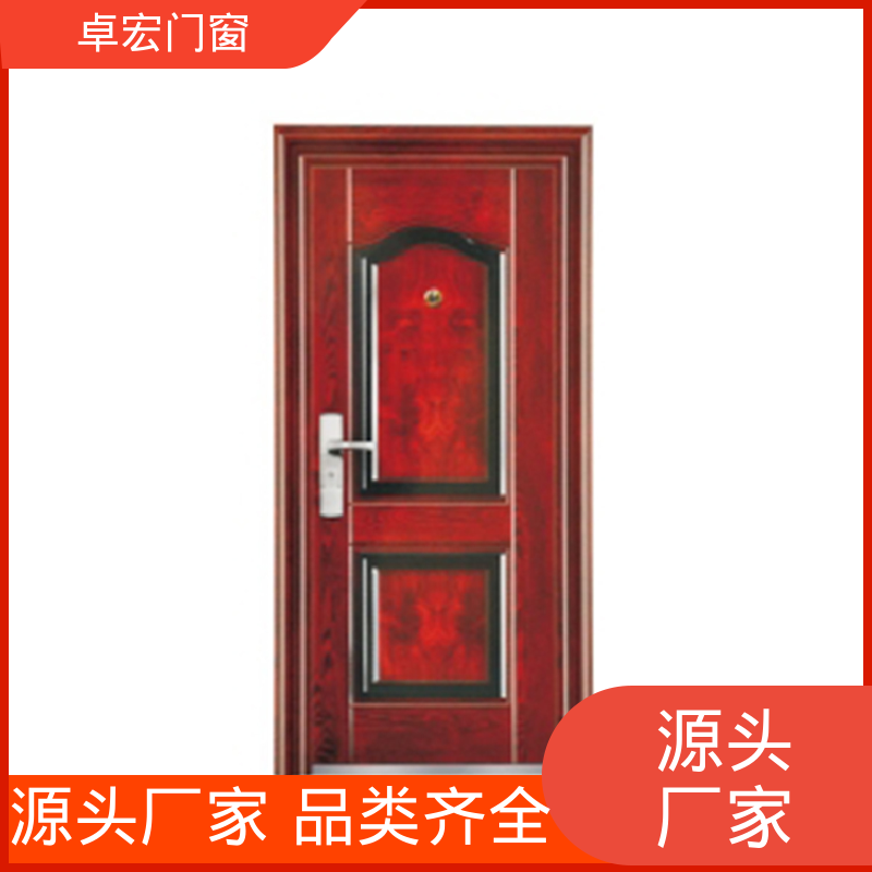 卓宏门窗304不锈钢乙级木质防火门隔热阻燃严选材质源头厂家