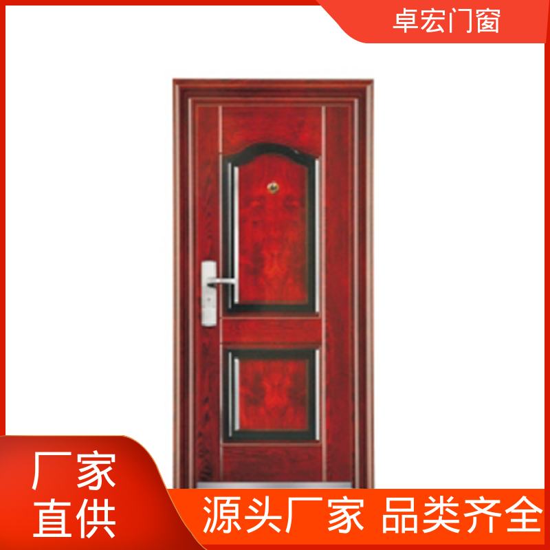 卓宏门窗公共场所乙级木质防火门隔热阻燃消防通道门源头厂家