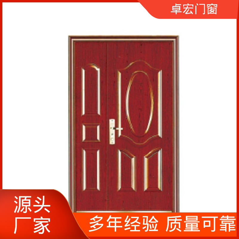 卓宏门窗安全工程甲乙丙级木质防火门隔音降噪严选材质厂家供应