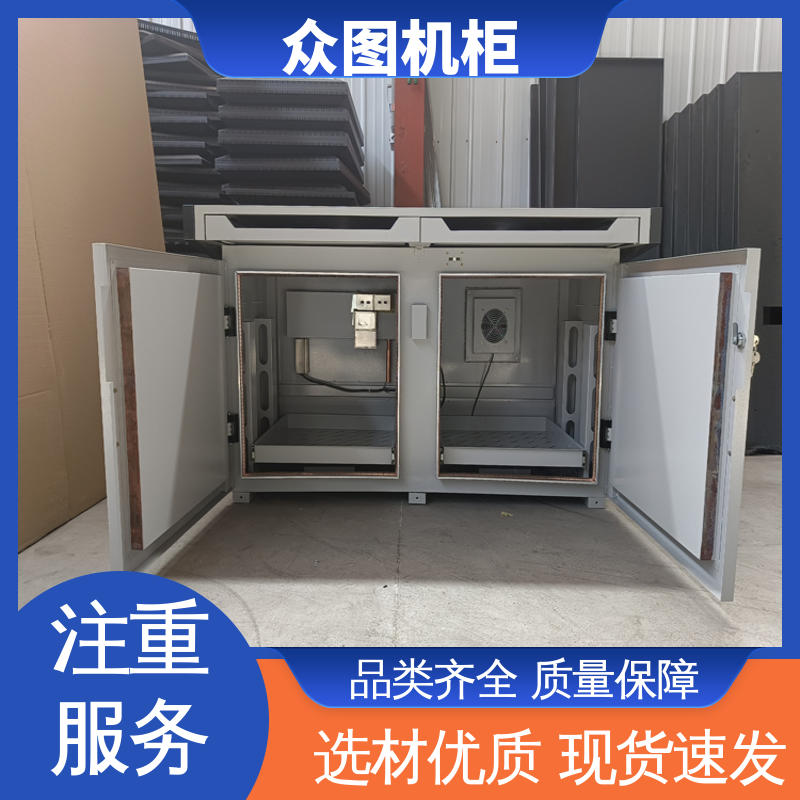 独特的外观设计 有B级认证检测报告 防电磁泄漏 隔断办公桌 众图机柜