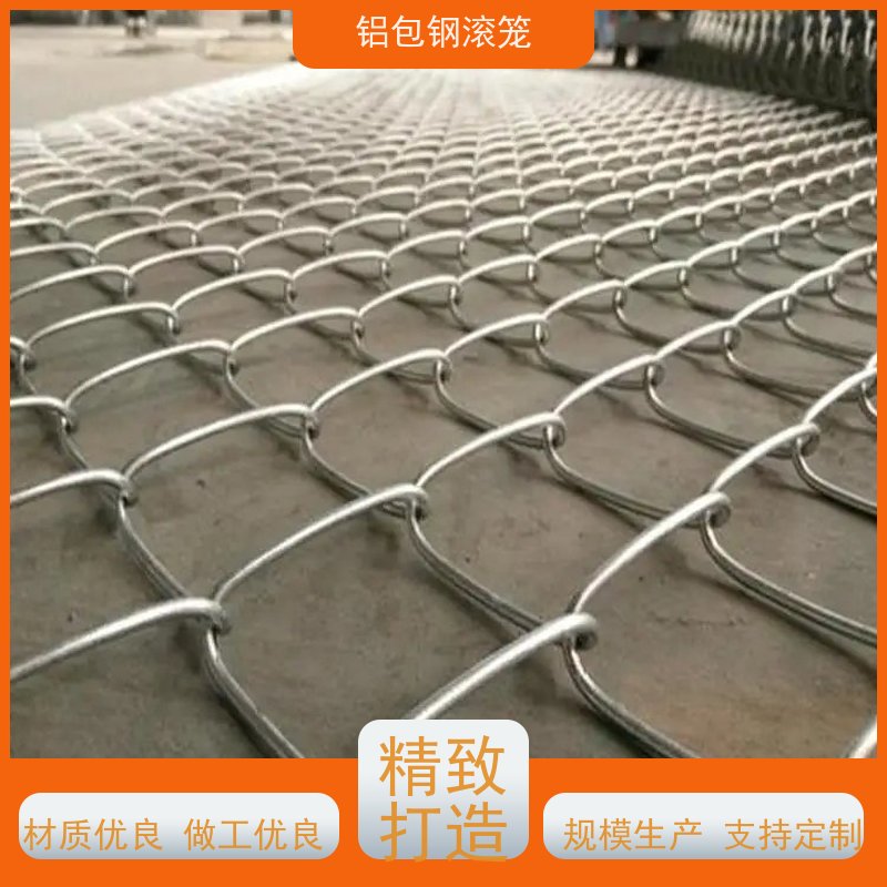 铝包钢刺丝分界线防攀爬网新型机场围网安装方便