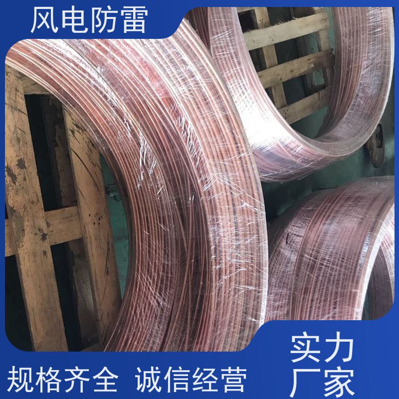 风电防雷 减少地网占用土地面积 降 阻效果好 铜包钢扁钢50*5mm